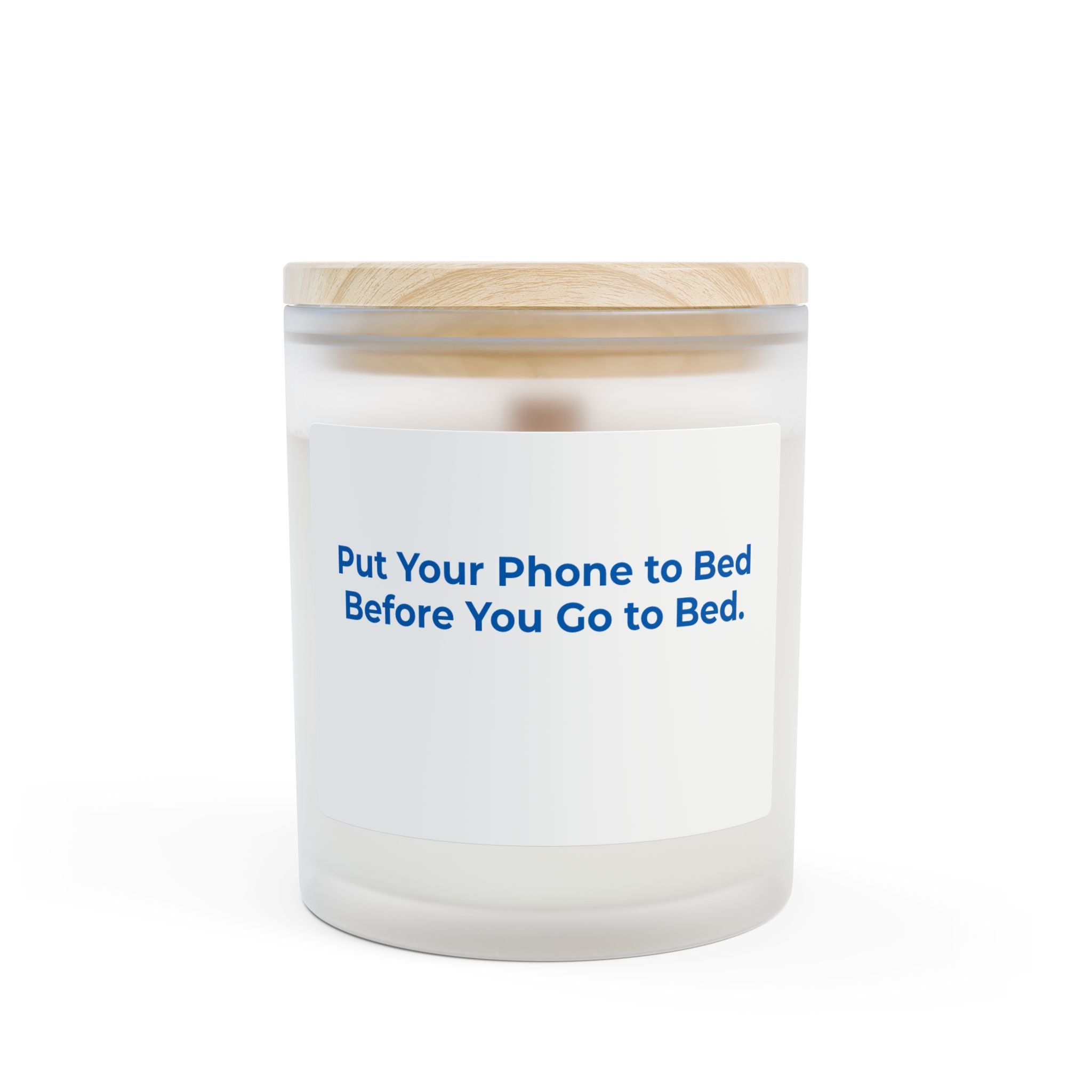 Put Your Phone to Bed Candle