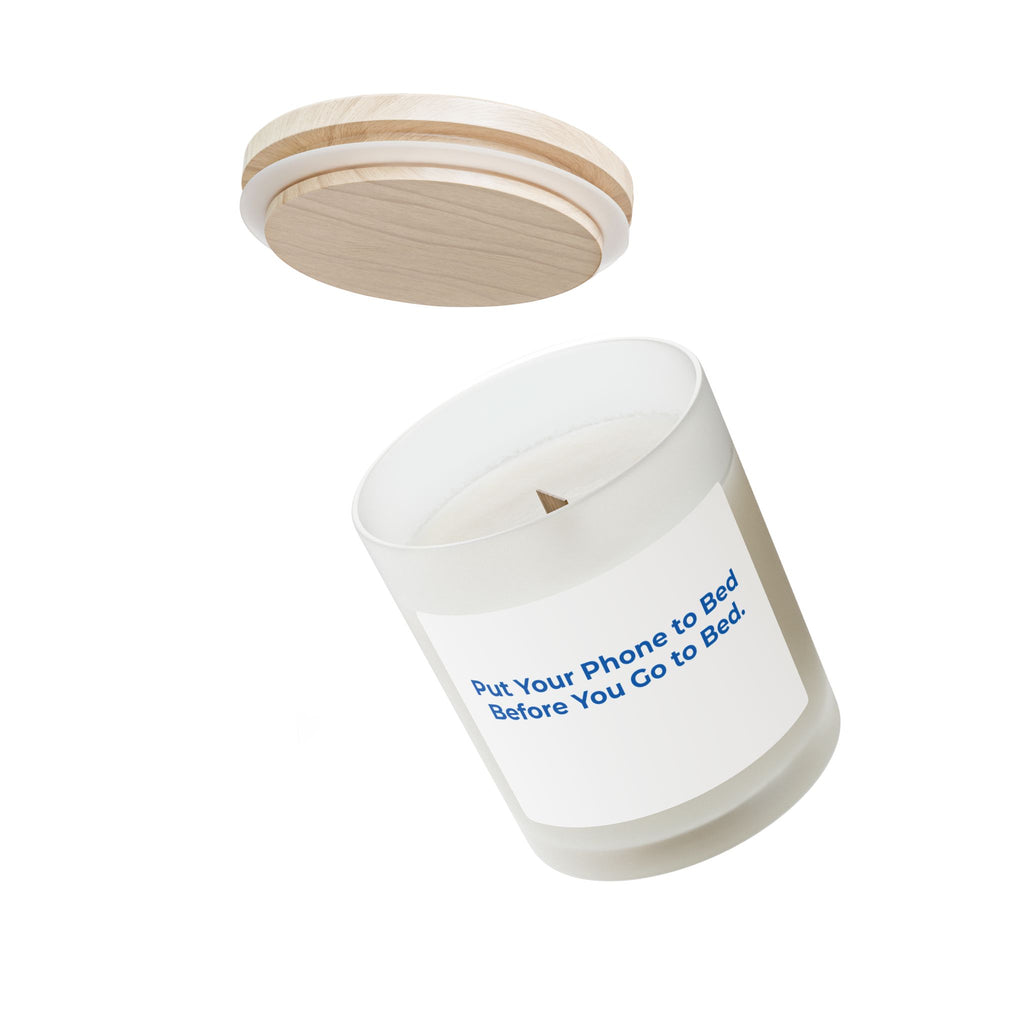 Put Your Phone to Bed Candle